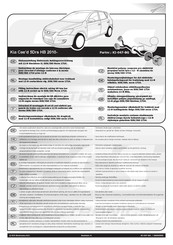 ECS Electronics KI-047-BG Instrucciones De Montaje