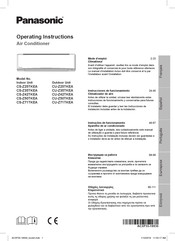 Panasonic CU-Z35TKEA Instrucciones De Funcionamiento