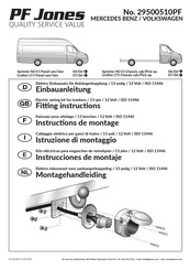 PF Jones 29500510PF Instrucciones De Montaje