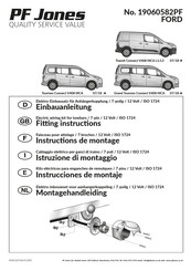 PF Jones 19060582PF Instrucciones De Montaje