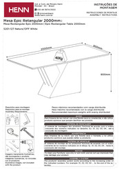 HENN Epic S201-127 Instrucciones De Montaje