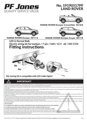 PF Jones 19190517PF Instrucciones De Montaje