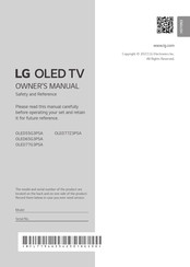 LG OLED55G3PSA Manual Del Usuario