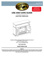 HAMPTON BAY 80397/23MM6072-E451 Guía De Uso Y Mantenimiento