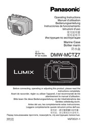 Panasonic Lumix DMW-MCTZ7 Instrucciones De Funcionamiento