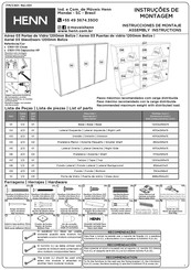 HENN C501-170 Instrucciones De Montaje