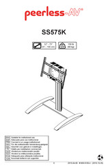 peerless-AV SS575K Instrucciones De Montaje