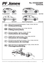 PF Jones 19250538PF Instrucciones De Montaje