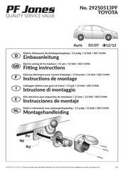 PF Jones 29250513PF Instrucciones De Montaje