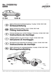 Jaeger 21020519J Instrucciones De Montaje