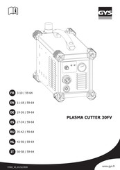 GYS PLASMA CUTTER 30FV Manual De Instrucciones