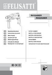 Felisatti RH18/450ER Instrucciones De Servicio