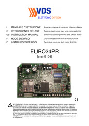 VDS E108 Instrucciones De Uso