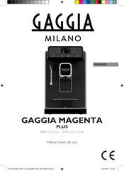 Gaggia MAGENTA PLUS Instrucciones De Uso