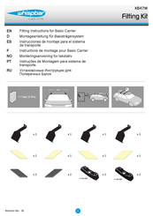 Whispbar K647W Instrucciones De Montaje