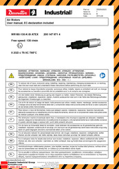 Desoutter MR180-130-K-SI Manual Del Usuario