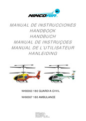 NINCOAIR NH90067 180 AMBULANCE Manual De Instrucciones