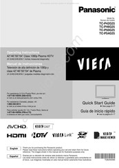 Panasonic Viera TC-P50G25 Manual De Instrucciones