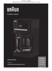 Braun KF7030 Instrucciones