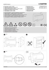 Sauter ecos301 Instrucciones De Montaje