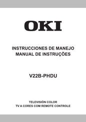 Oki V22B-PHDU Instrucciones De Manejo