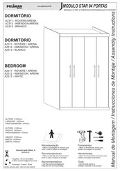 Poliman Movels STAR A2311 Instrucciones De Montaje