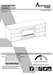 Ameriwood HOME 1822196COM Manual De Instrucciones