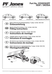 PF Jones 19500582PF Instrucciones De Montaje