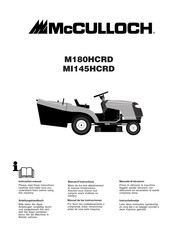 McCulloch MI145HCRD Manual De Las Instrucciones