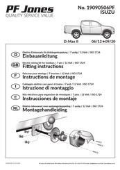 PF Jones 19090506PF Instrucciones De Montaje