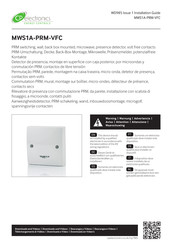 CP Electronics MWS1A-PRM-VFC Manual Del Usuario