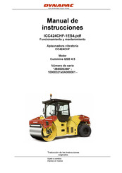 Dynapac CC424CHF Manual De Instrucciones