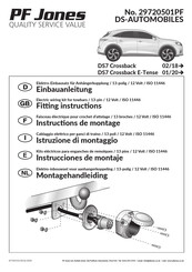 PF Jones 29720501PF Instrucciones De Montaje