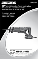 Genesis GLRS20A Manual Del Operario