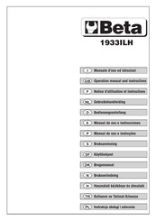 Beta 1933ILH Manual De Uso E Instrucciones