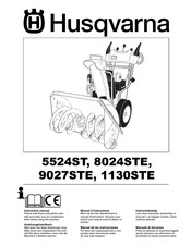 Husqvarna 5524ST Manual De Las Instrucciones