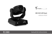 thomann Stairville MH-X25 LED Spot Manual De Instrucciones