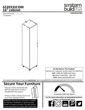 System Build 6520335COM Instrucciones De Montaje