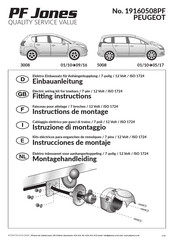 PF Jones 19160508PF Instrucciones De Montaje