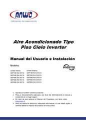 anwo GEP24E-INV-INT-N Manual Del Usuario E Instalación