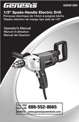 Genesis GSHD1290 Manual Del Operario