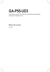 Gigabyte GA-P55-UD3 Manual De Usuario