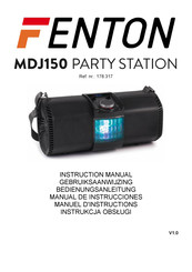 Fenton MDJ150 PARTY STATION Manual De Instrucciones