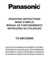 Panasonic TX-48CX400E Manual De Funcionamiento