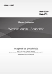 Samsung HW-J650 Manual Del Usuario