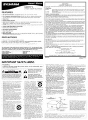 Sylvania 6427TFY Manual Del Propietário