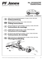 PF Jones 29320507PF Instrucciones De Montaje