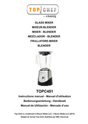 H.Koenig TOP CHEF TOPC451 Manual De Utilización