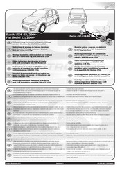 ECS Electronics SZ-019-BB Instrucciones De Montaje