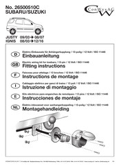 ConWys AG 26500510C Instrucciones De Montaje